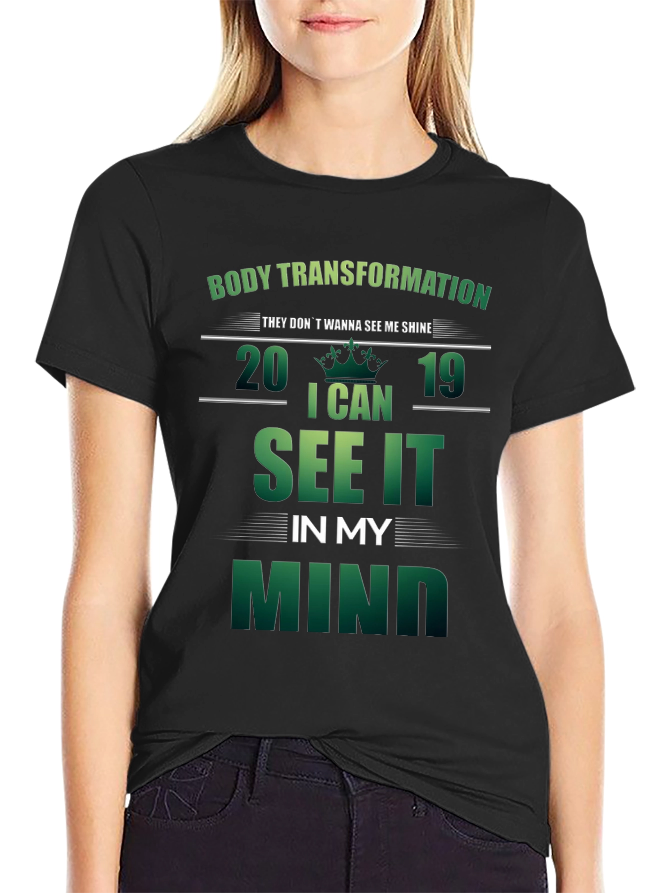 Body Transformation T-Shirt - Motivational Fitness Tee