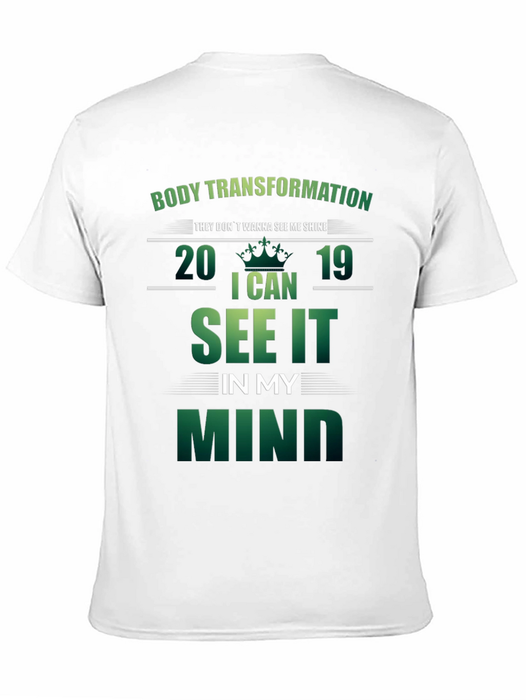 Body Transformation T-Shirt - Motivational Fitness Tee
