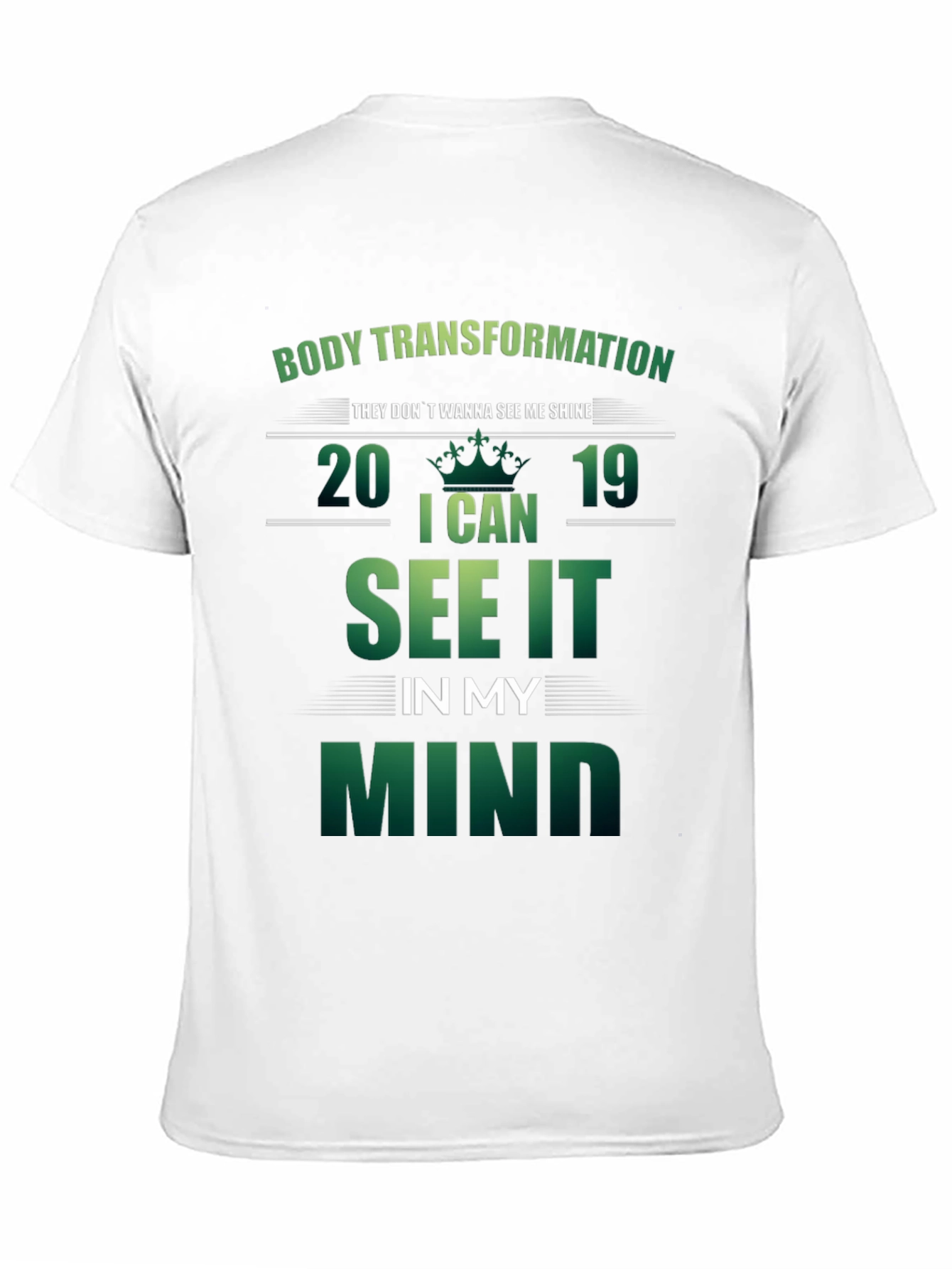 Body Transformation T-Shirt - Motivational Fitness Tee