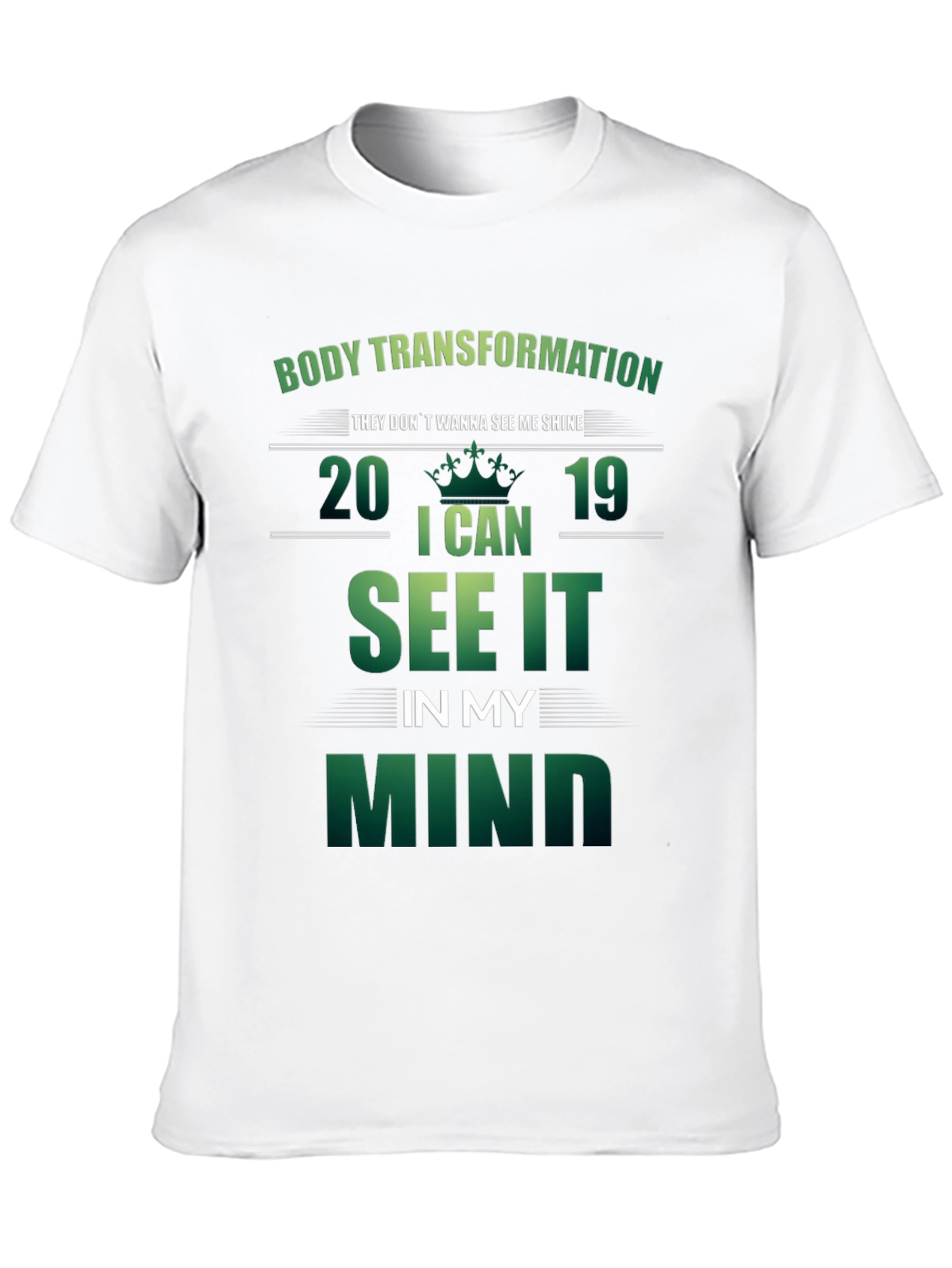 Body Transformation T-Shirt - Motivational Fitness Tee