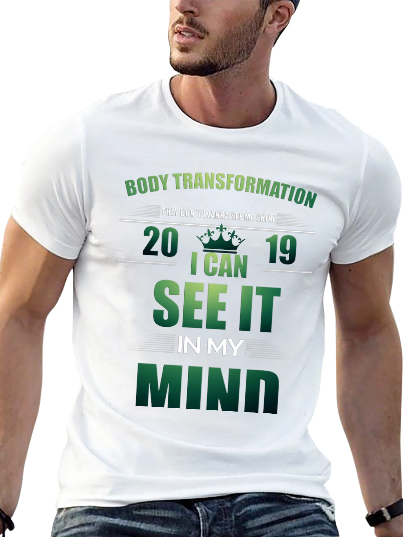 Body Transformation T-Shirt - Motivational Fitness Tee