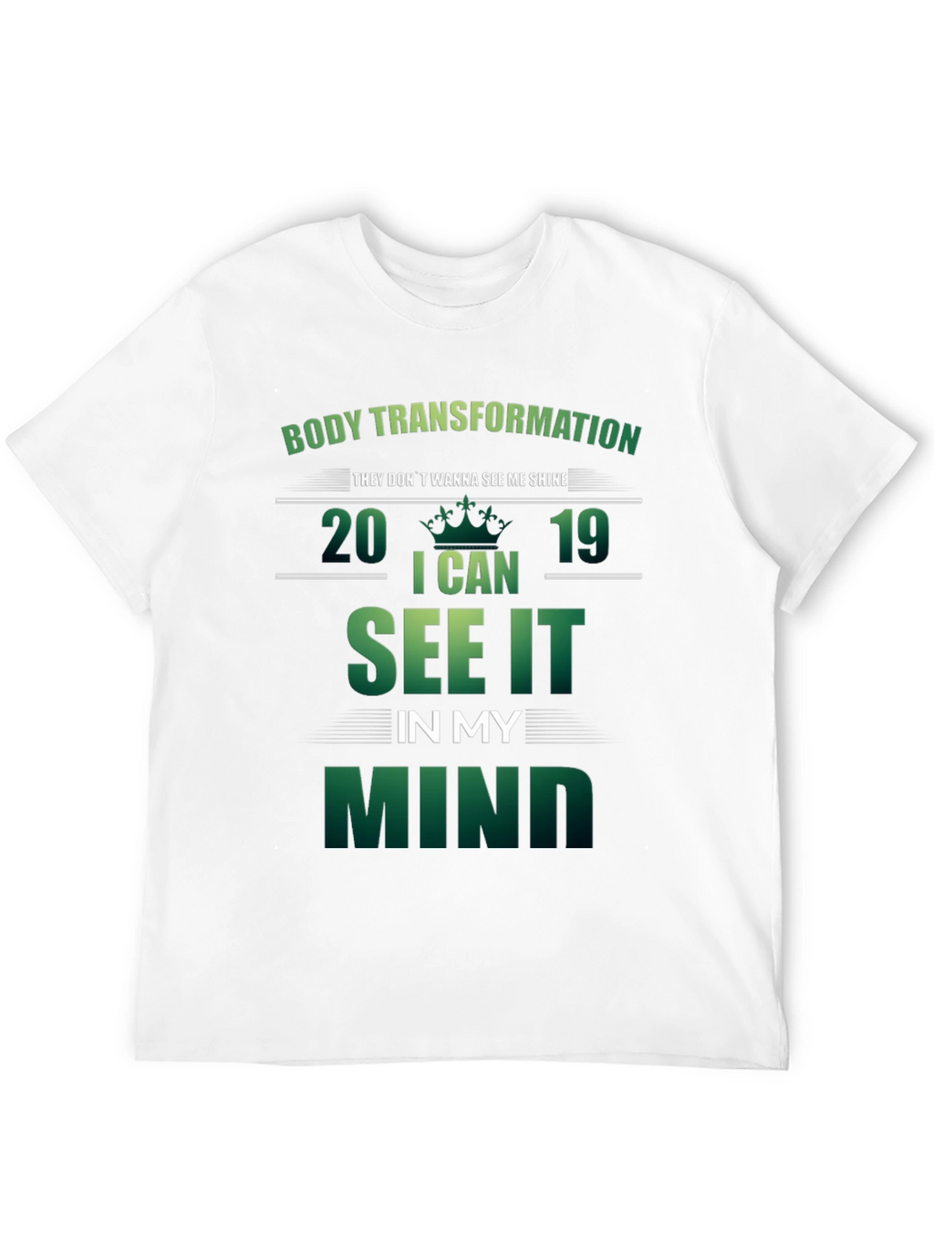 Body Transformation T-Shirt - Motivational Fitness Tee