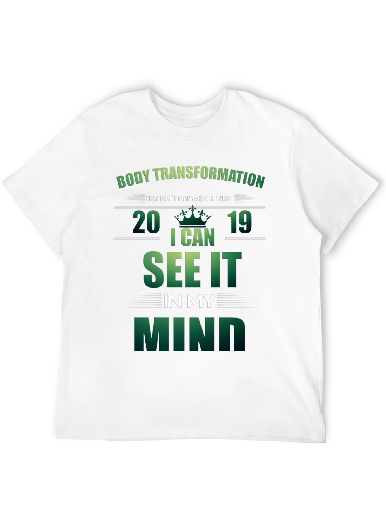 Body Transformation T-Shirt - Motivational Fitness Tee