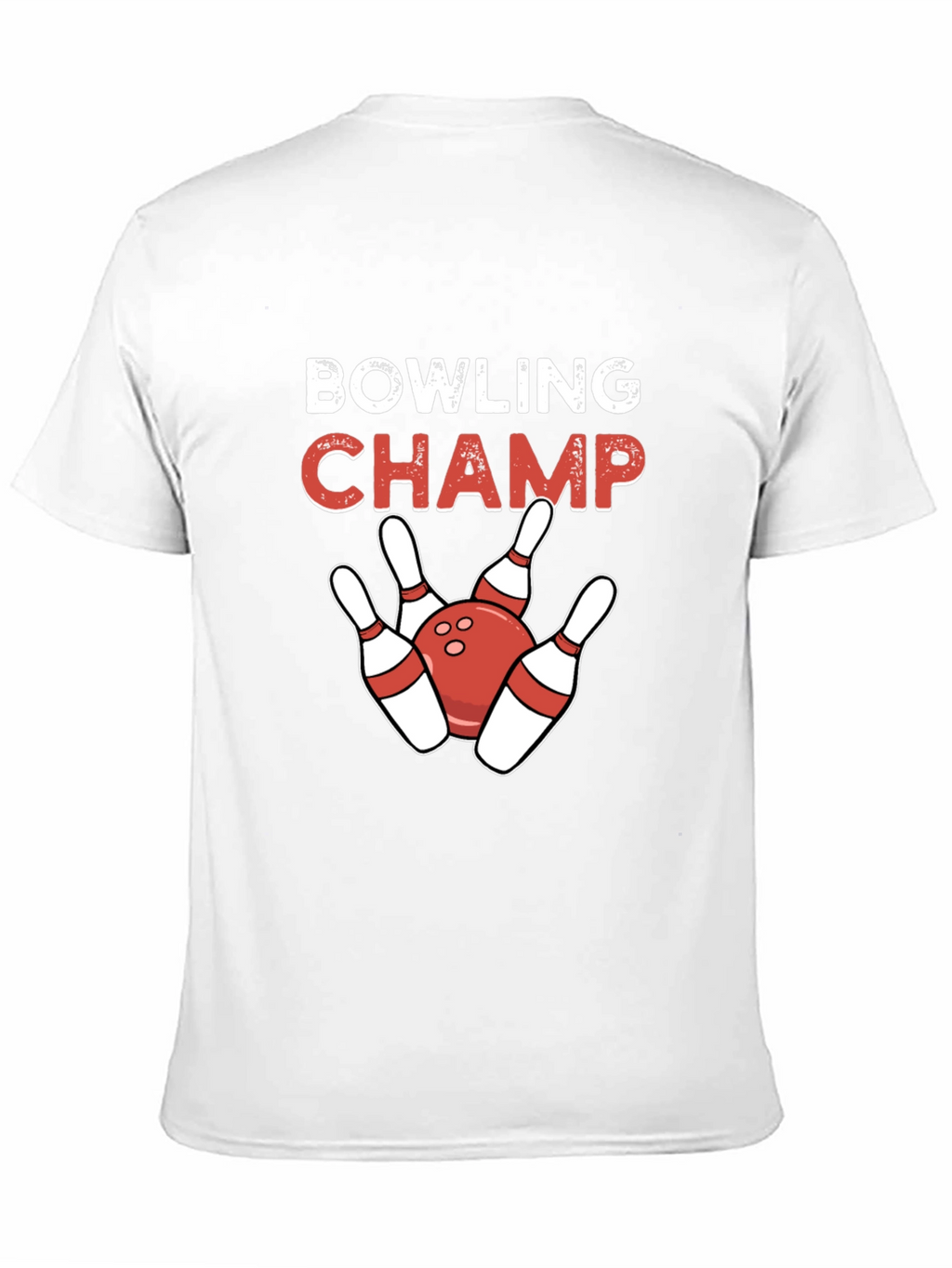 Bowling Champ Graphic Tee - Strikes & Spares!