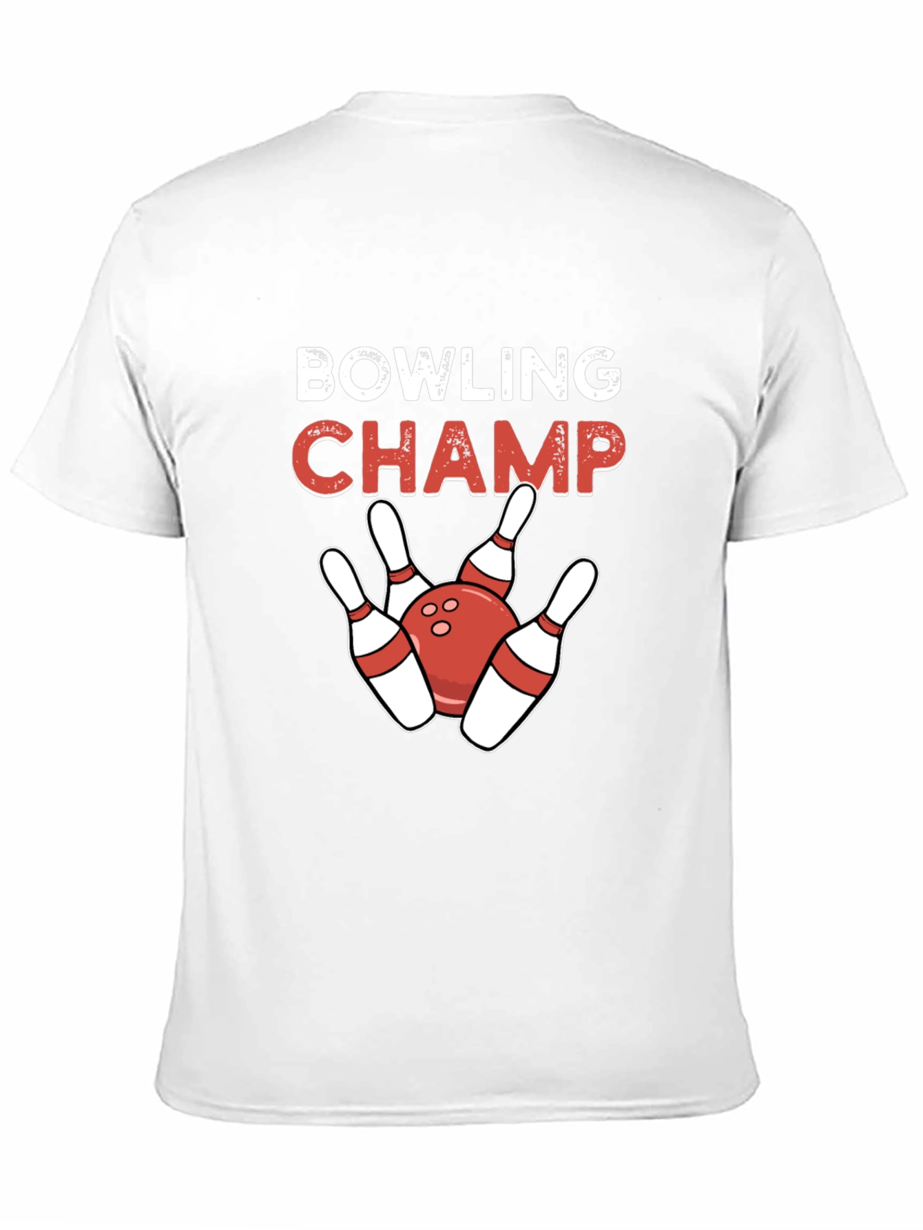 Bowling Champ Graphic Tee - Strikes & Spares!