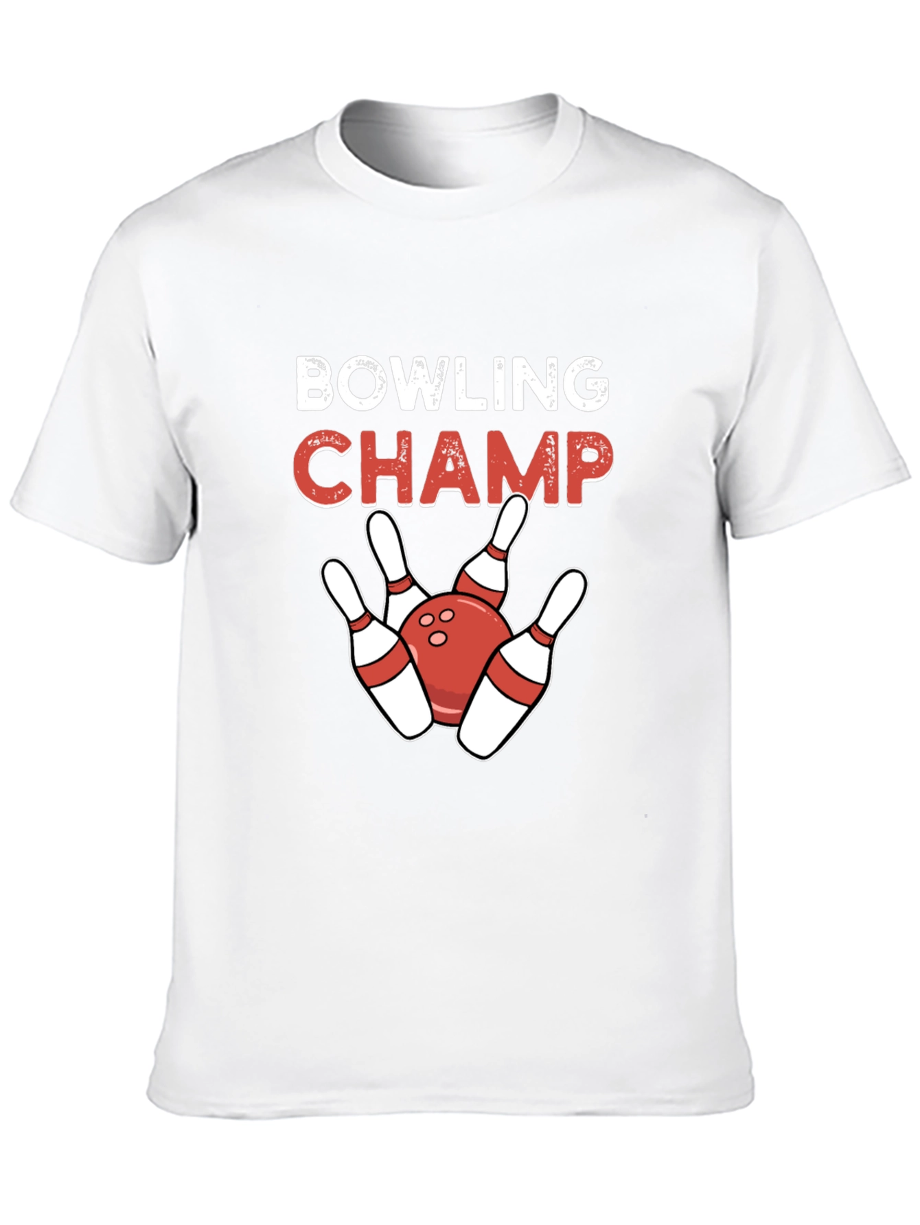 Bowling Champ Graphic Tee - Strikes & Spares!