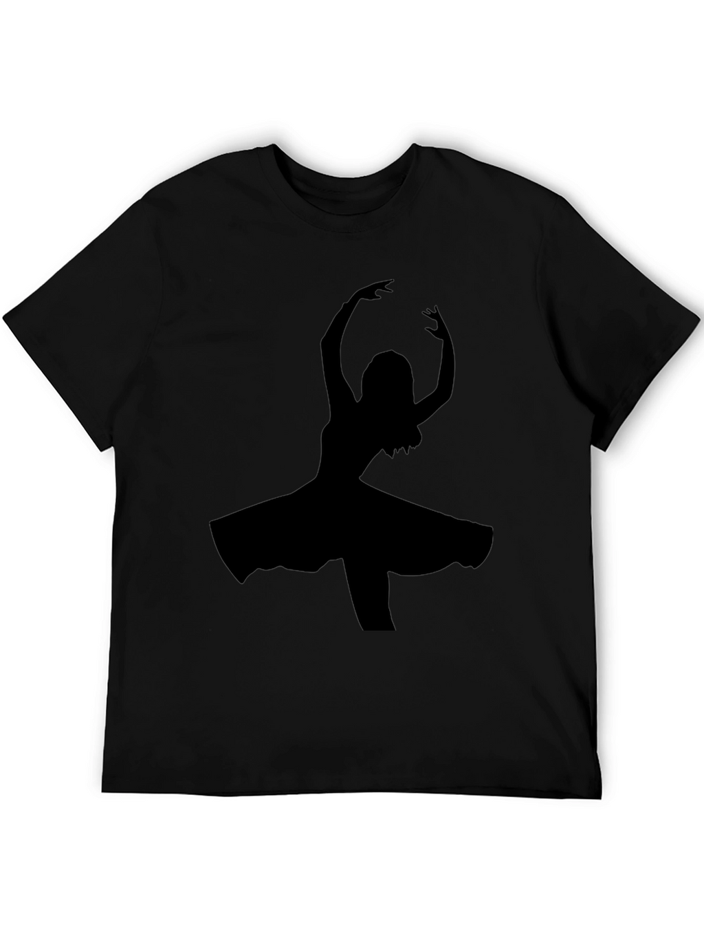 Black Dancer Silhouette T-Shirt