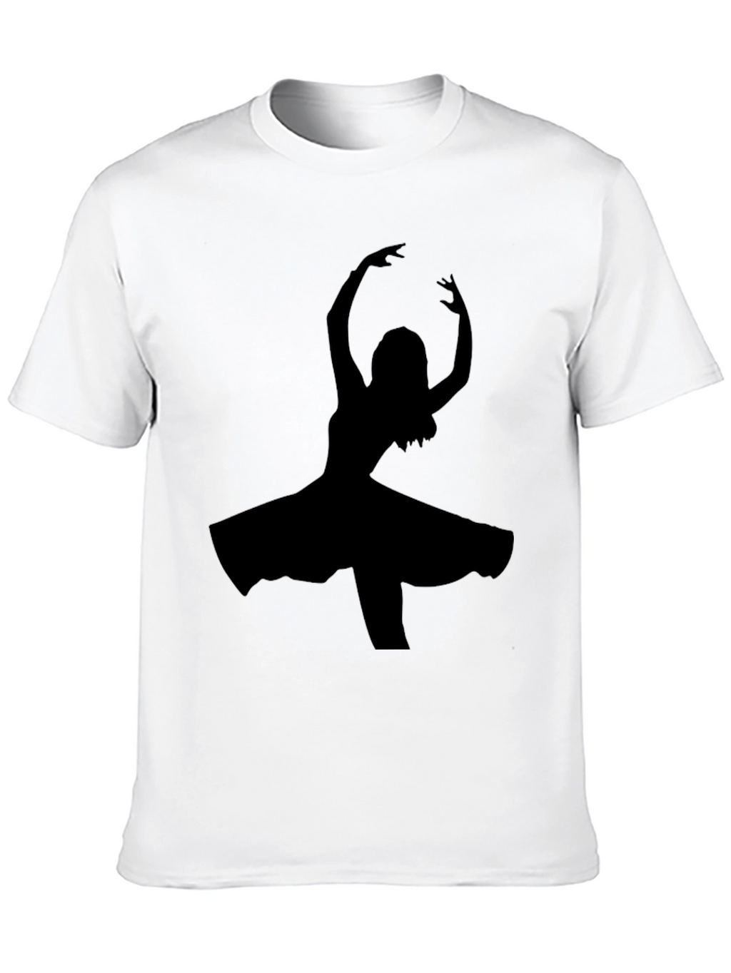 Black Dancer Silhouette T-Shirt