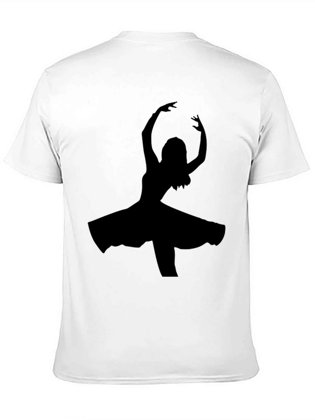 Black Dancer Silhouette T-Shirt