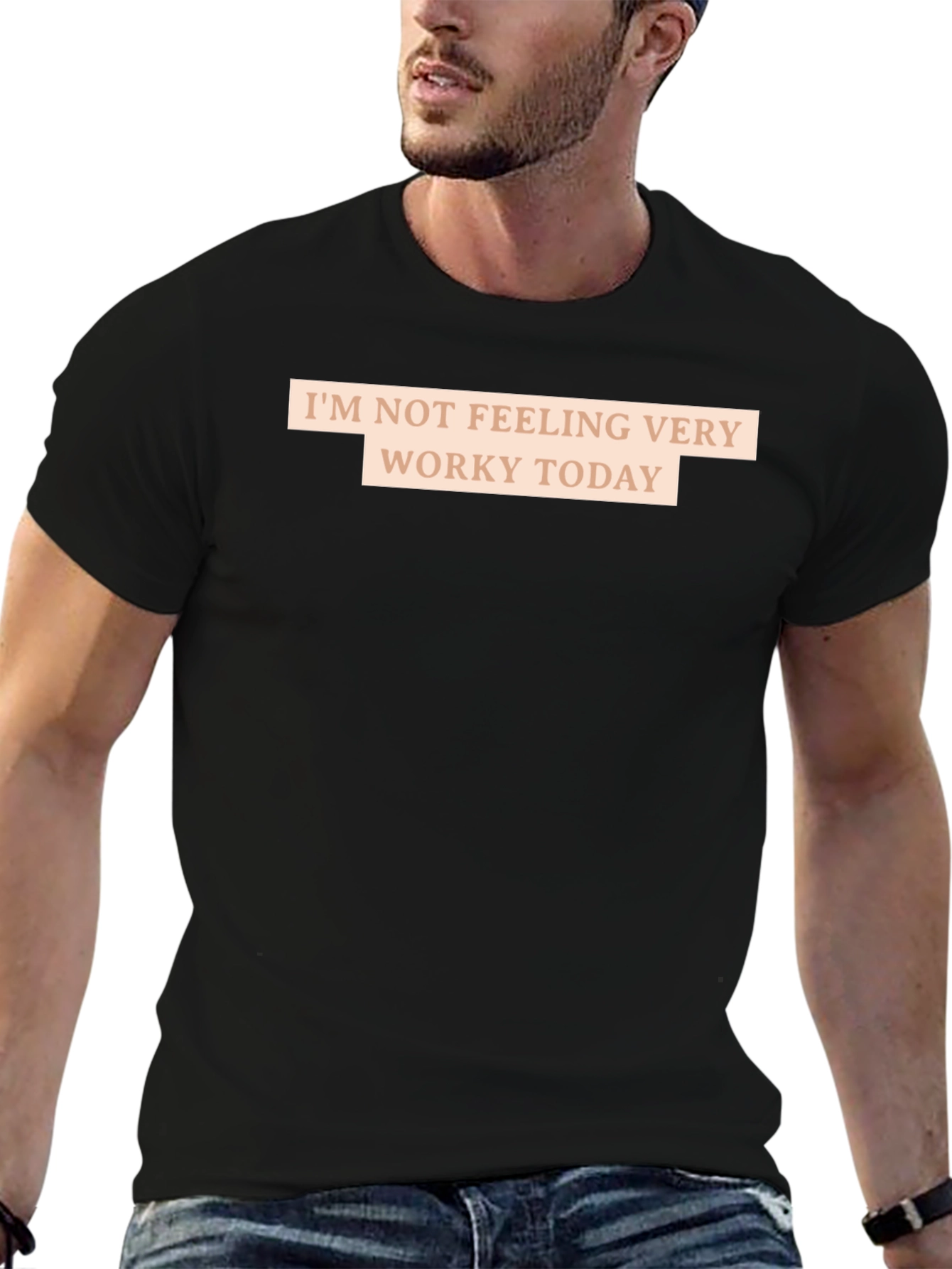 Funny Not Worky Today Graphic Tee