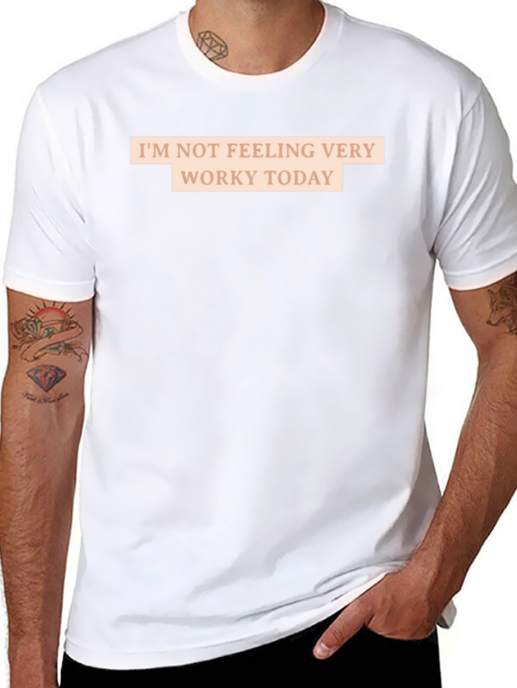 Funny Not Worky Today Graphic Tee