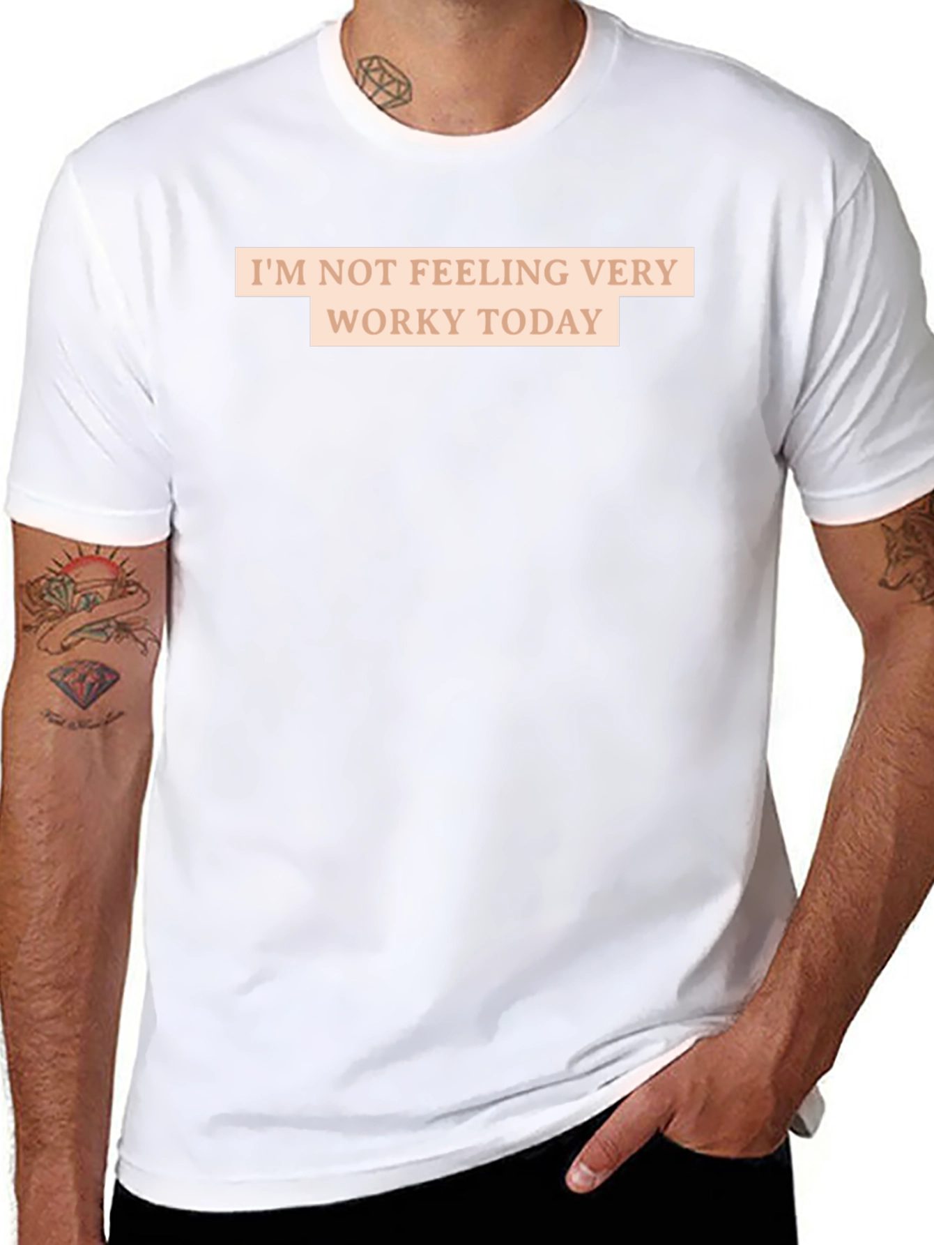 Funny Not Worky Today Graphic Tee