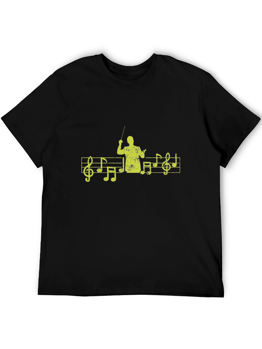 Conductor Music T-Shirt - Black Cotton Tee