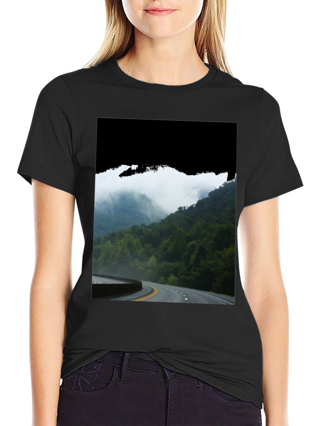 Road Through the Mountains Graphic Tee