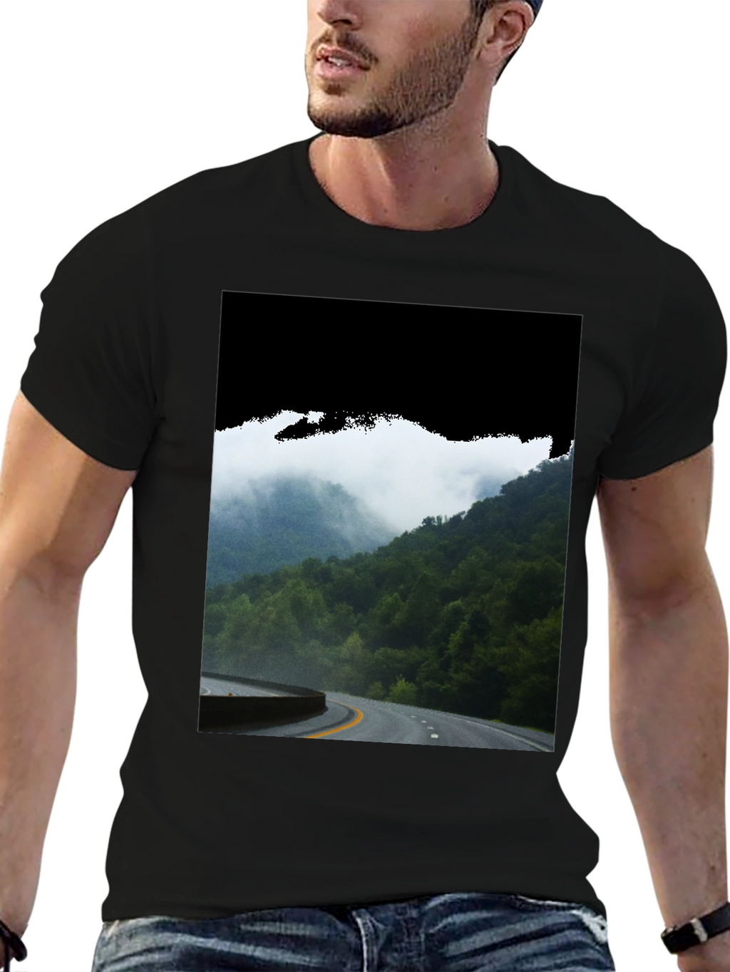 Road Through the Mountains Graphic Tee