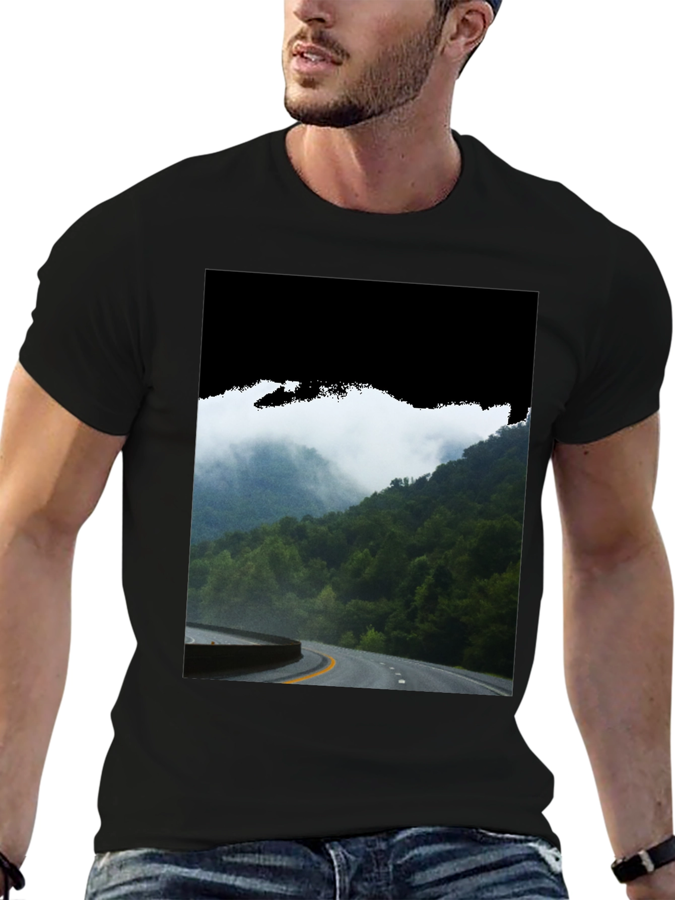 Road Through the Mountains Graphic Tee