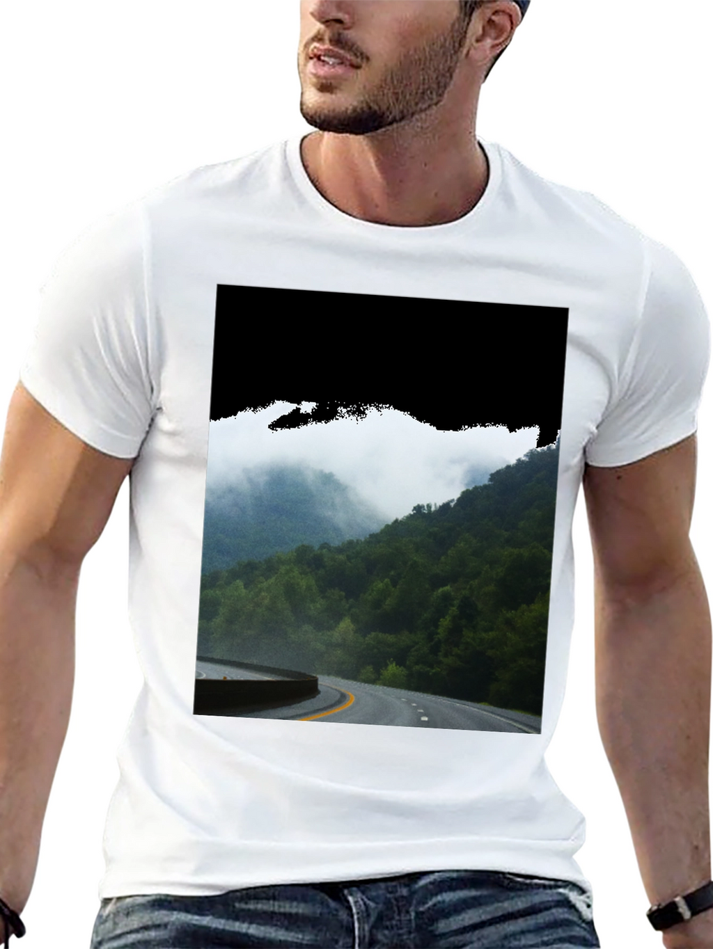 Road Through the Mountains Graphic Tee