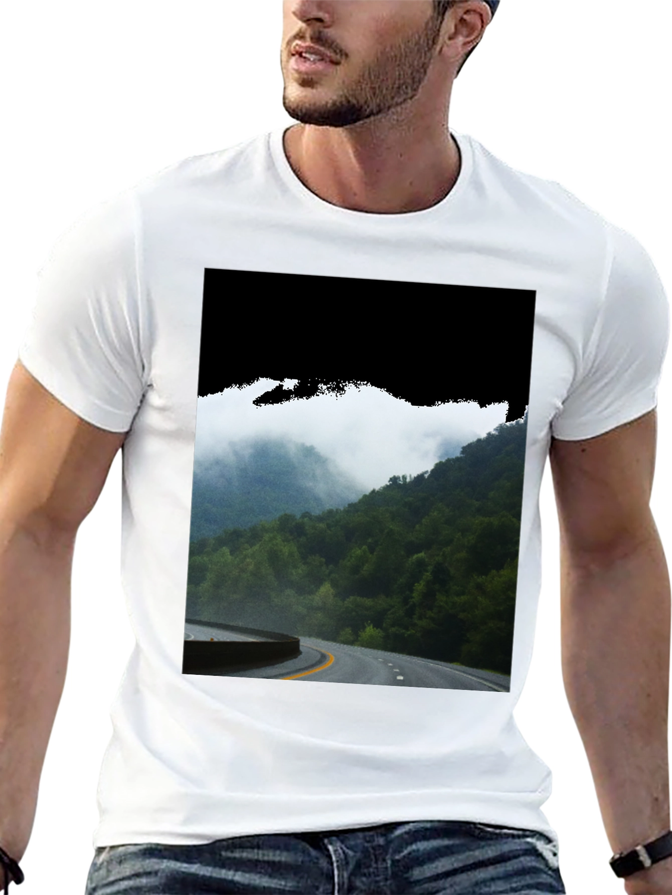 Road Through the Mountains Graphic Tee