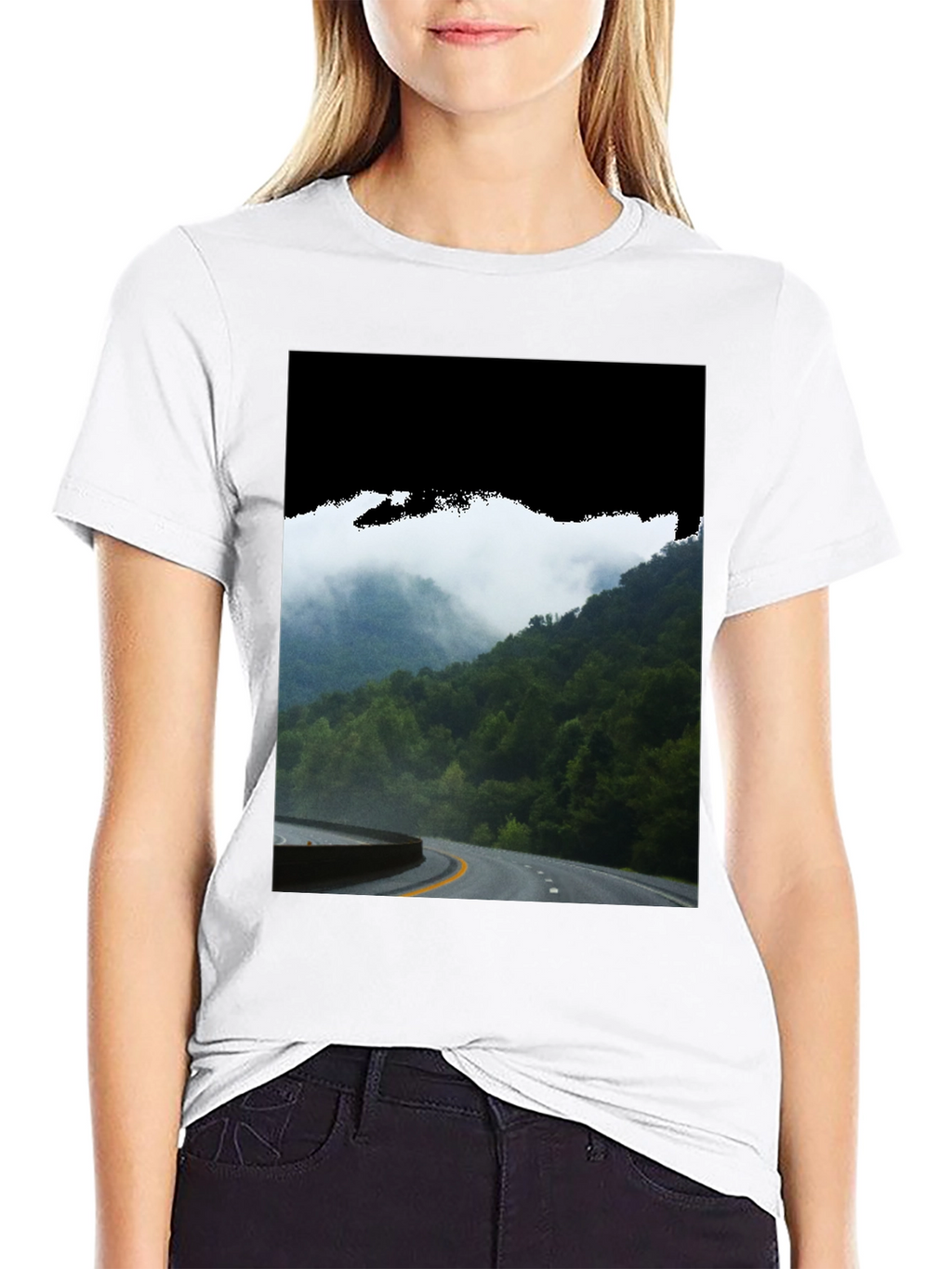 Road Through the Mountains Graphic Tee