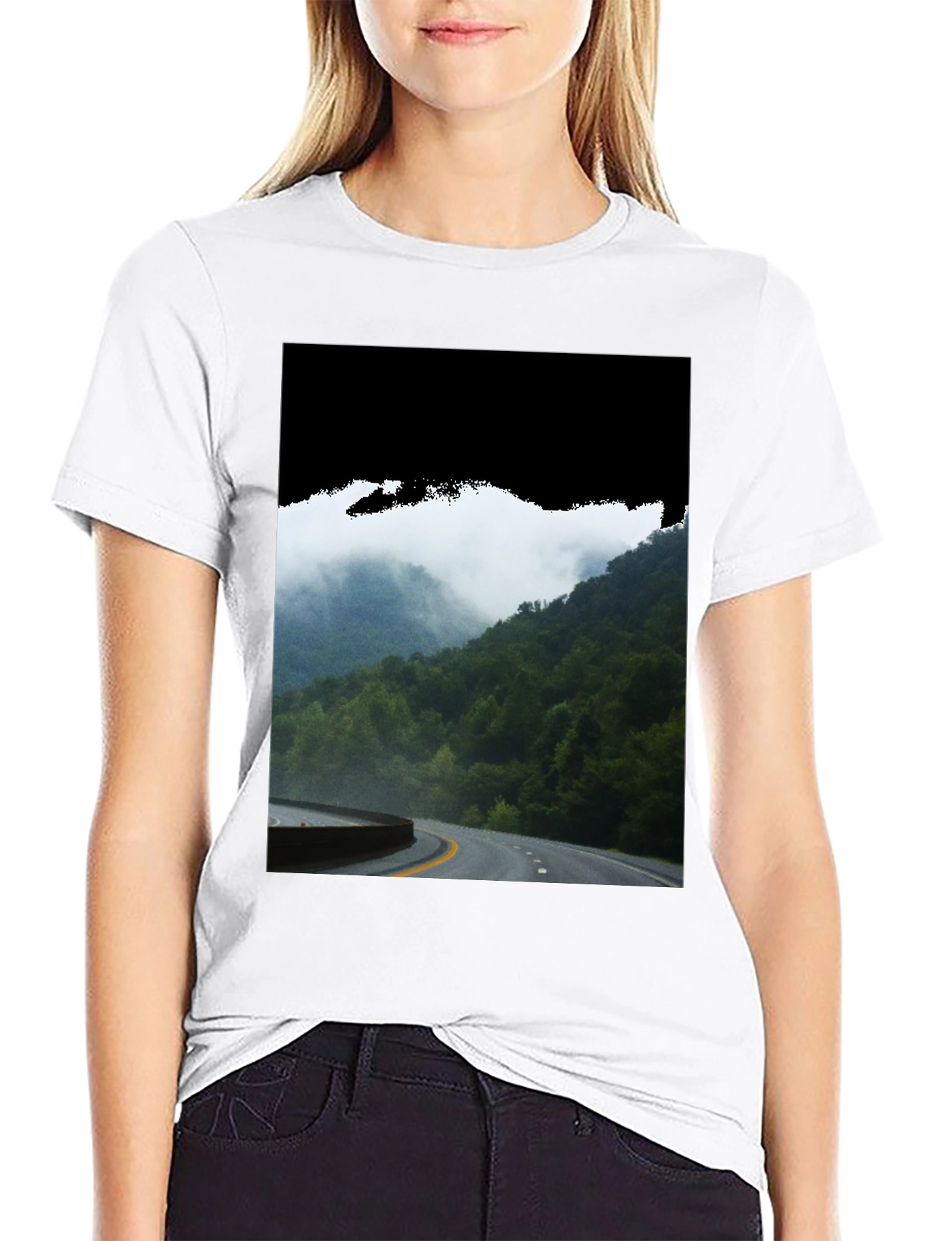 Road Through the Mountains Graphic Tee