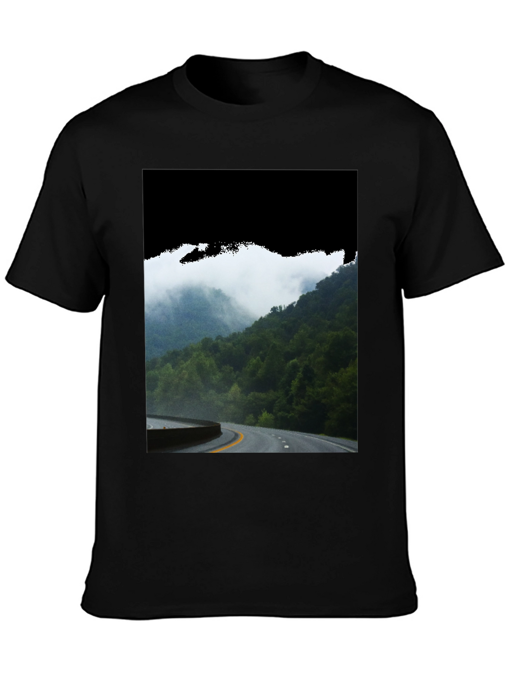 Road Through the Mountains Graphic Tee