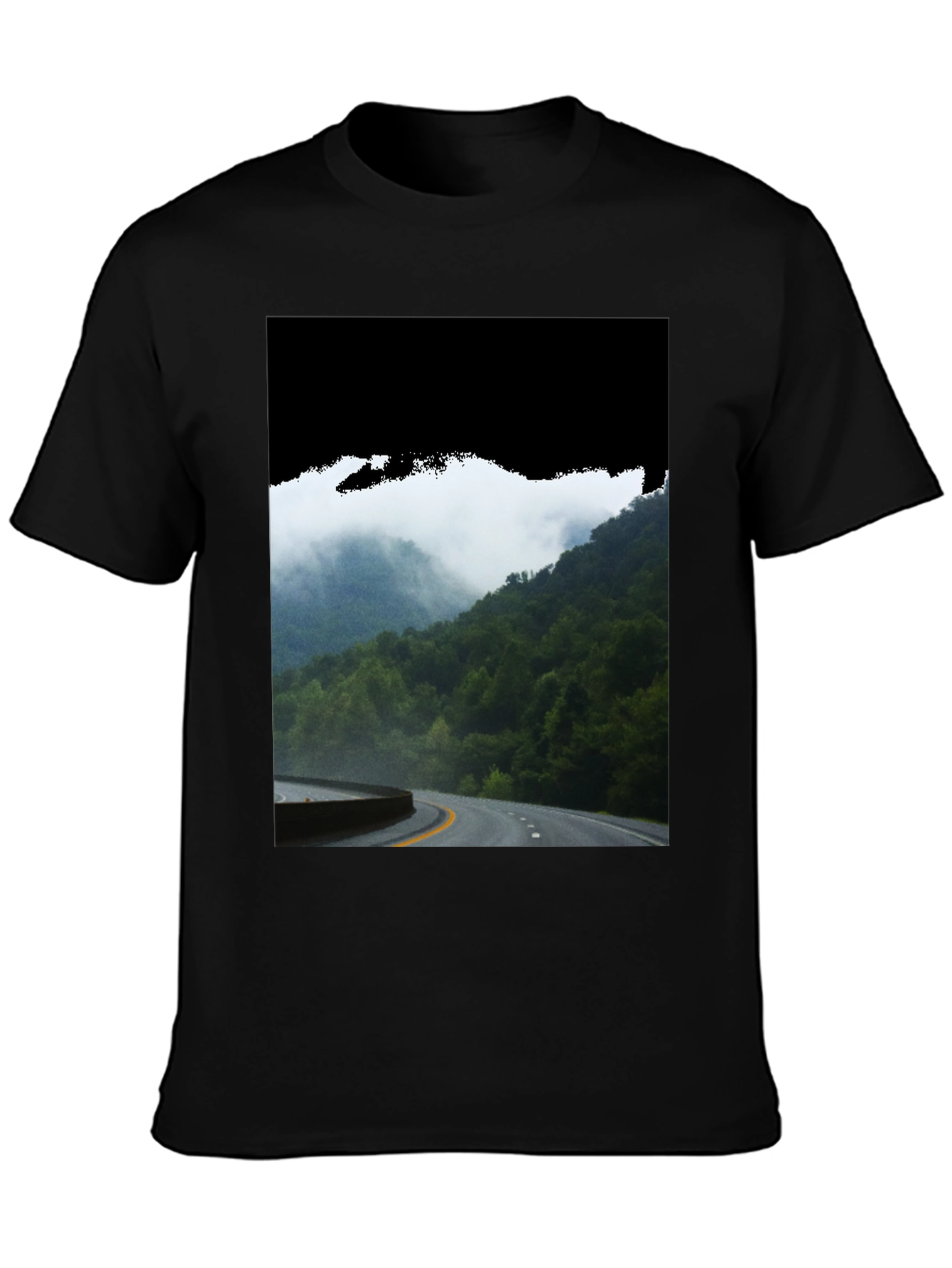 Road Through the Mountains Graphic Tee