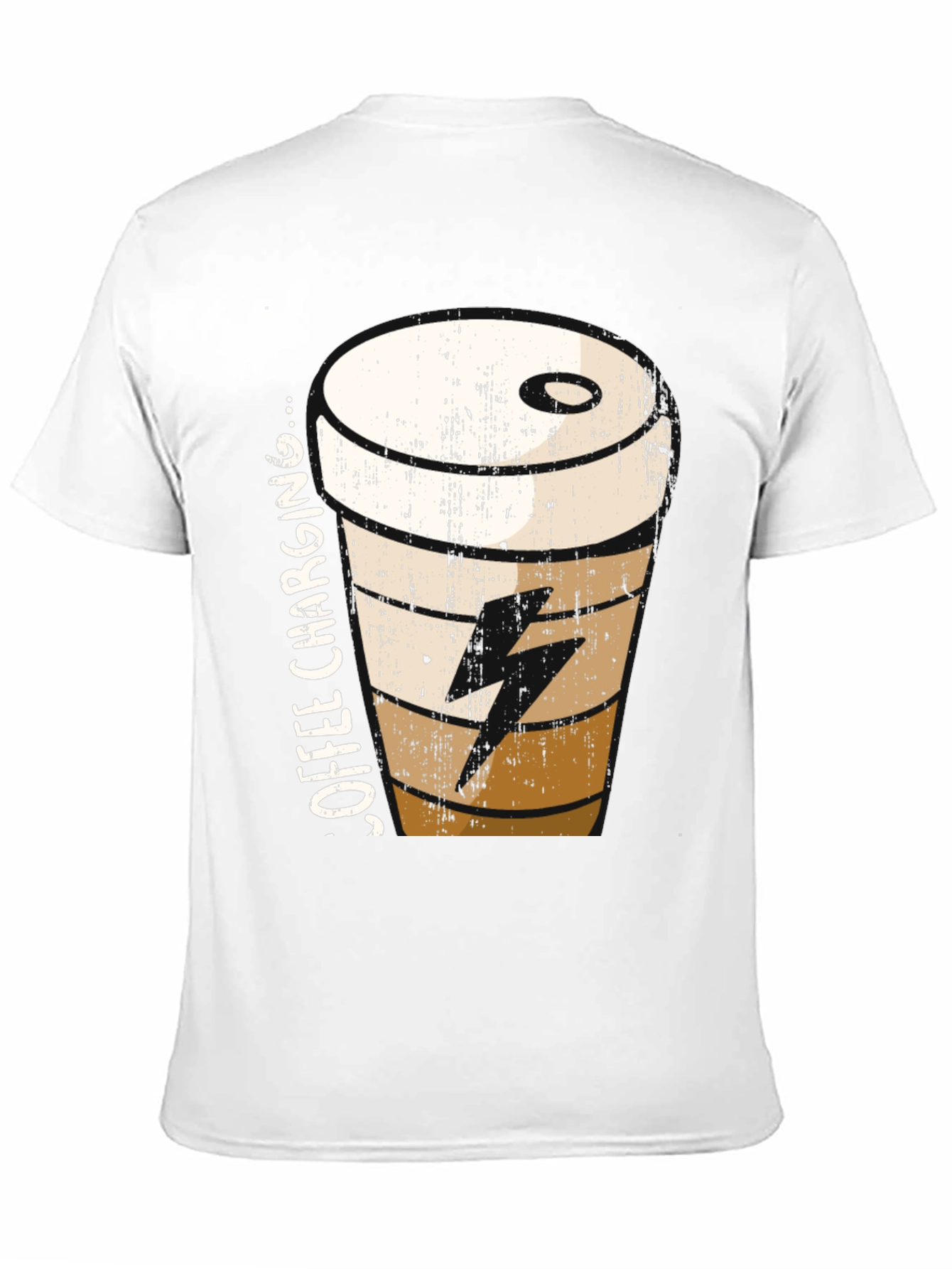 Coffee Charging T-Shirt - Unisex Graphic Tee