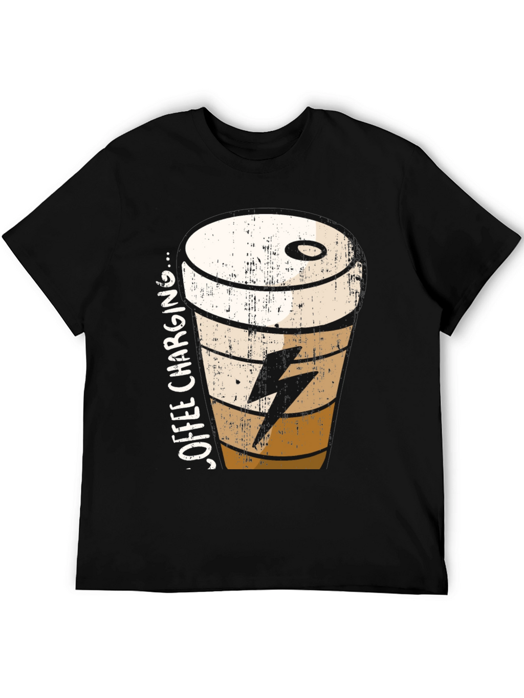 Coffee Charging T-Shirt - Unisex Graphic Tee