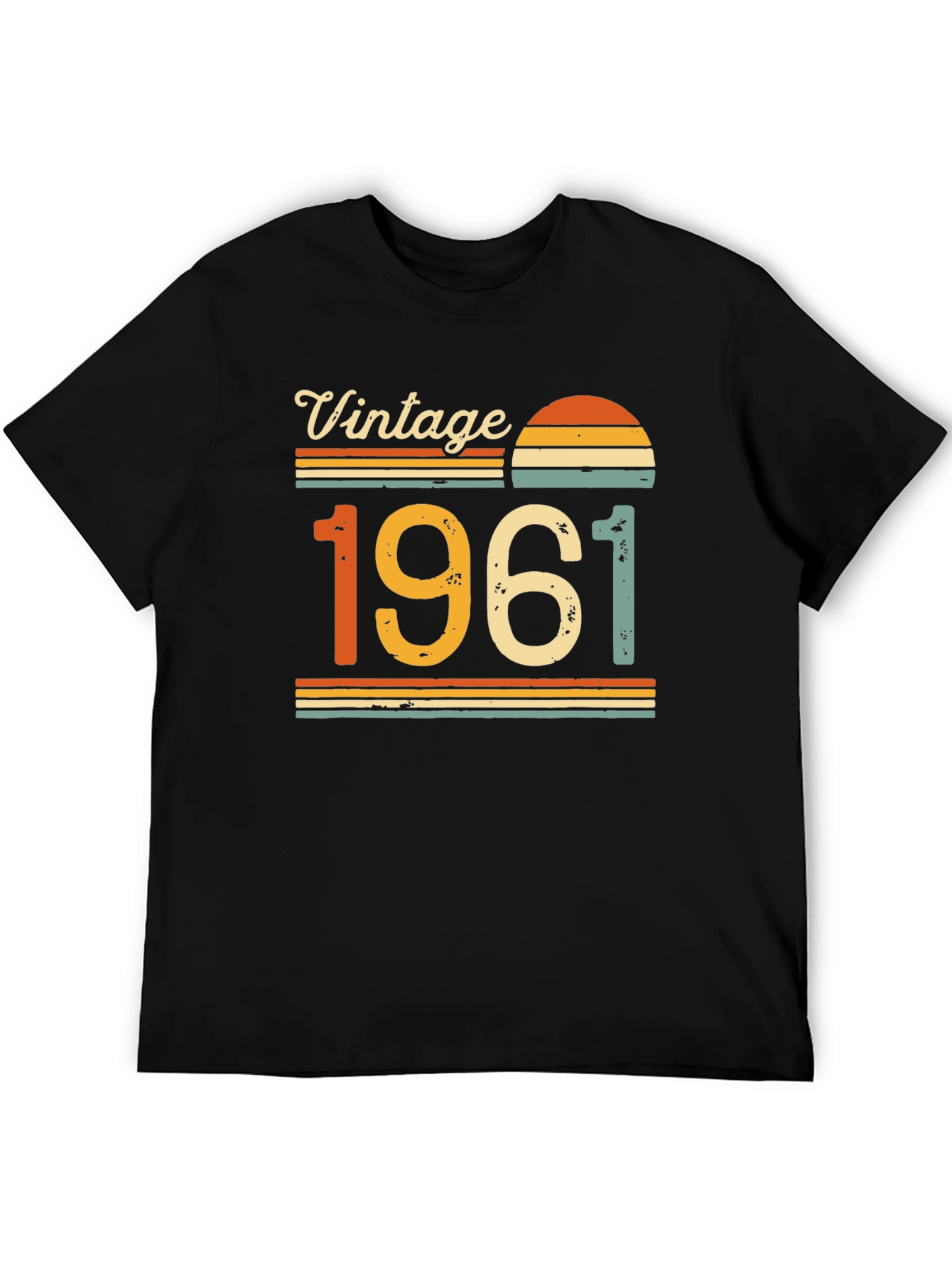 Vintage 1961 T-Shirt Retro Birthday Gift