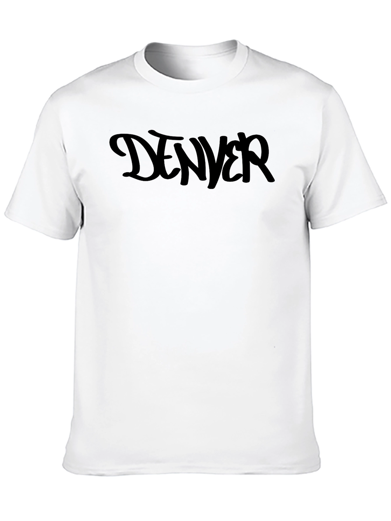 Denver Black Graphic T-Shirt