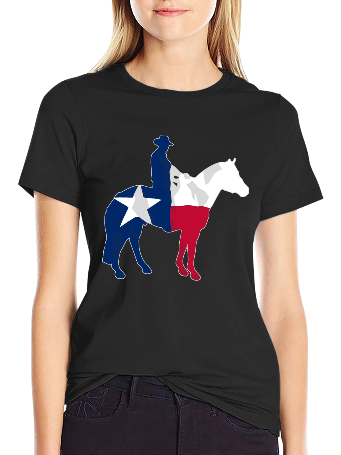 Texas Cowboy T-Shirt - Lone Star State Pride Tee