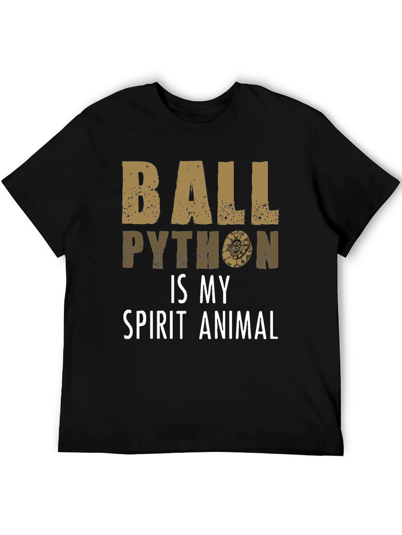 Ball Python Spirit Animal Graphic T-Shirt