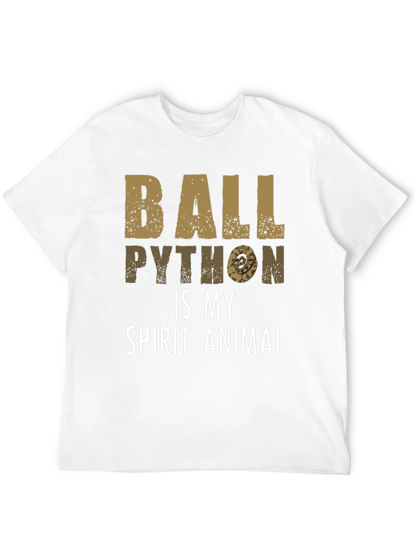 Ball Python Spirit Animal Graphic T-Shirt
