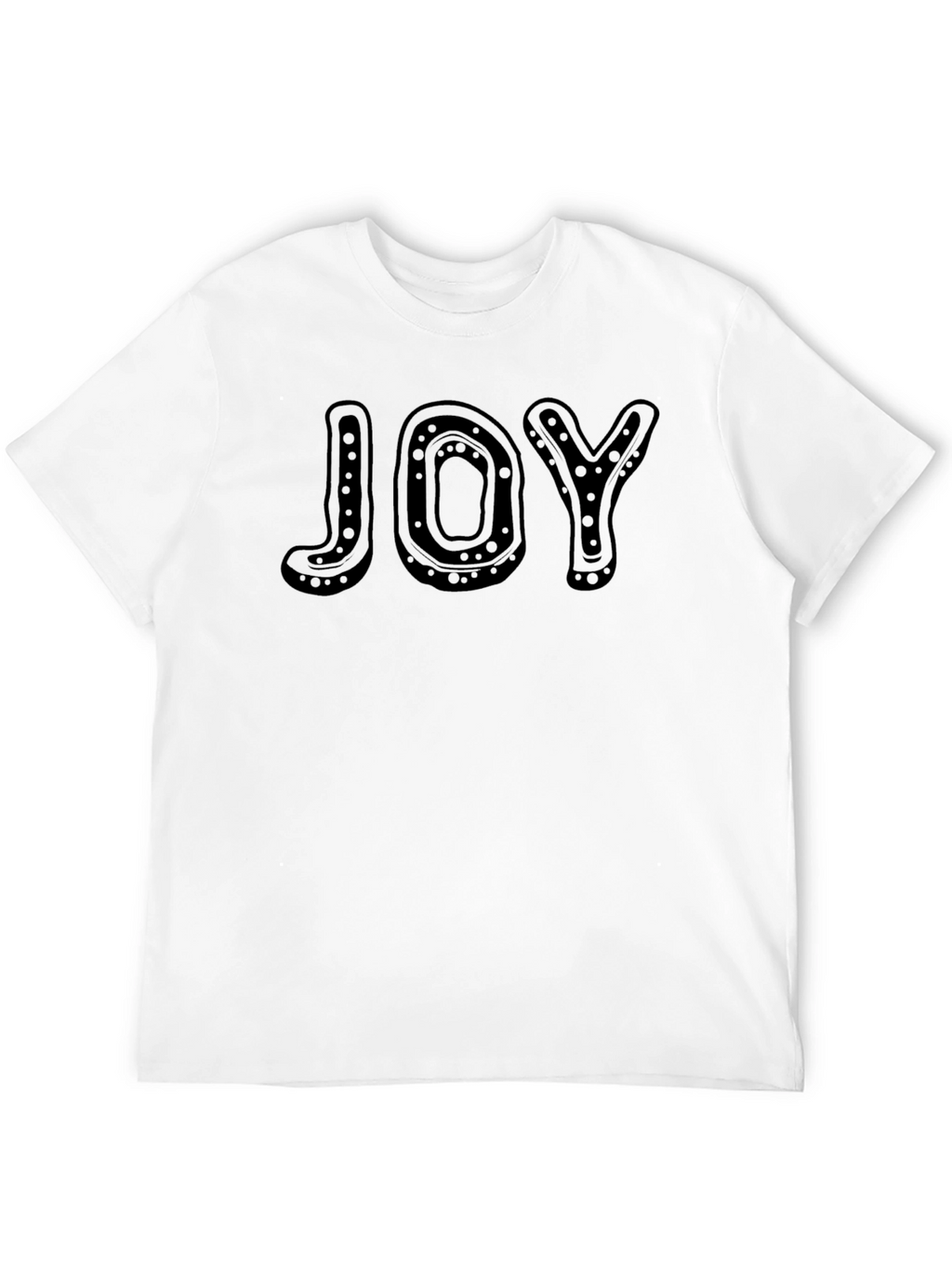 JOY Graphic Print Crew Neck T-Shirt