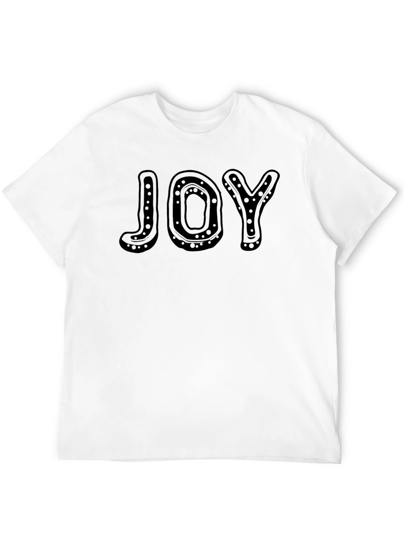 JOY Graphic Print Crew Neck T-Shirt