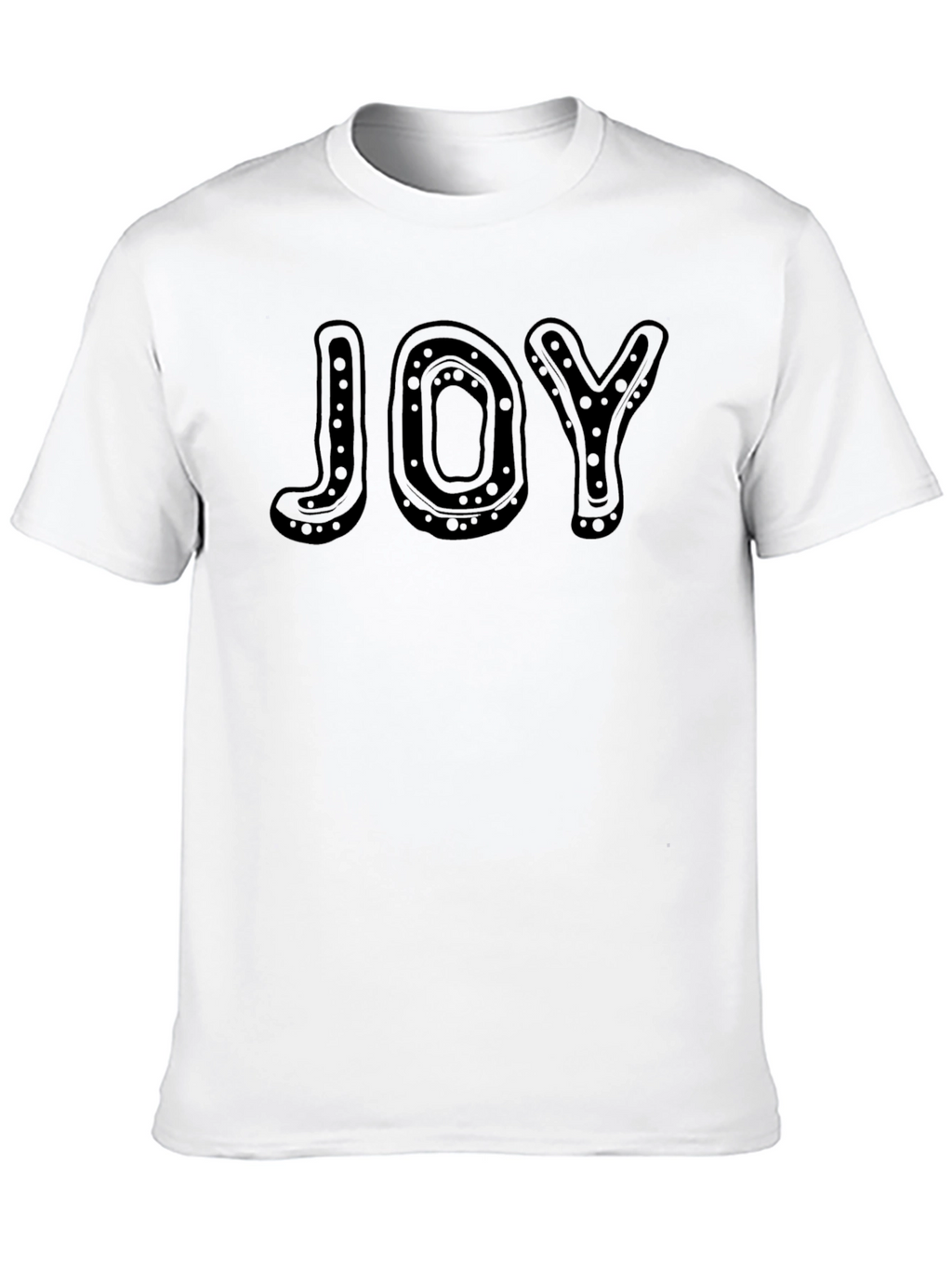 JOY Graphic Print Crew Neck T-Shirt