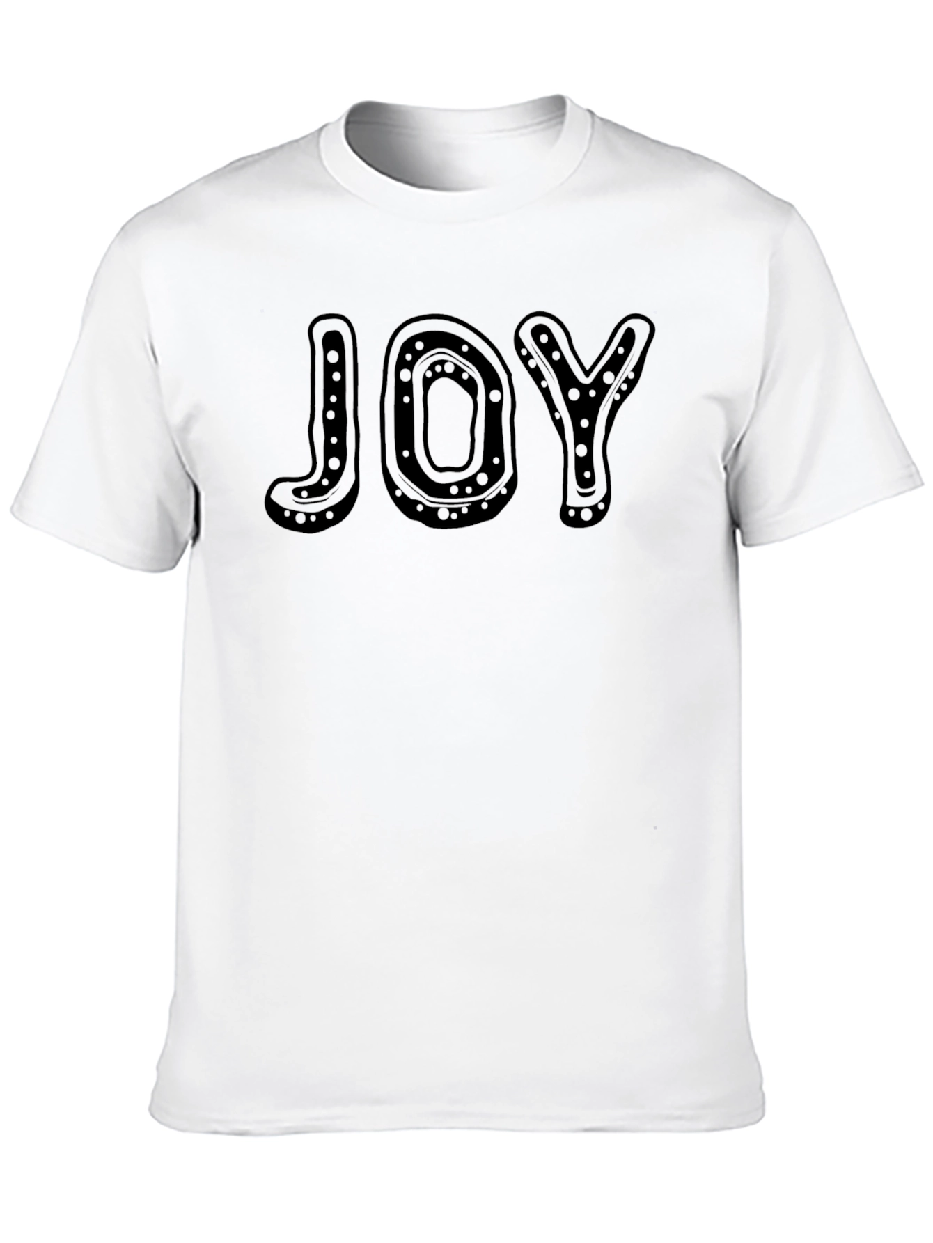 JOY Graphic Print Crew Neck T-Shirt