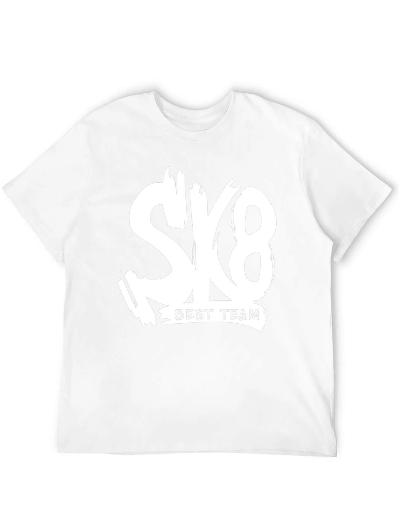 SK8 Best Team T-Shirt - Trendy Graphic Tee