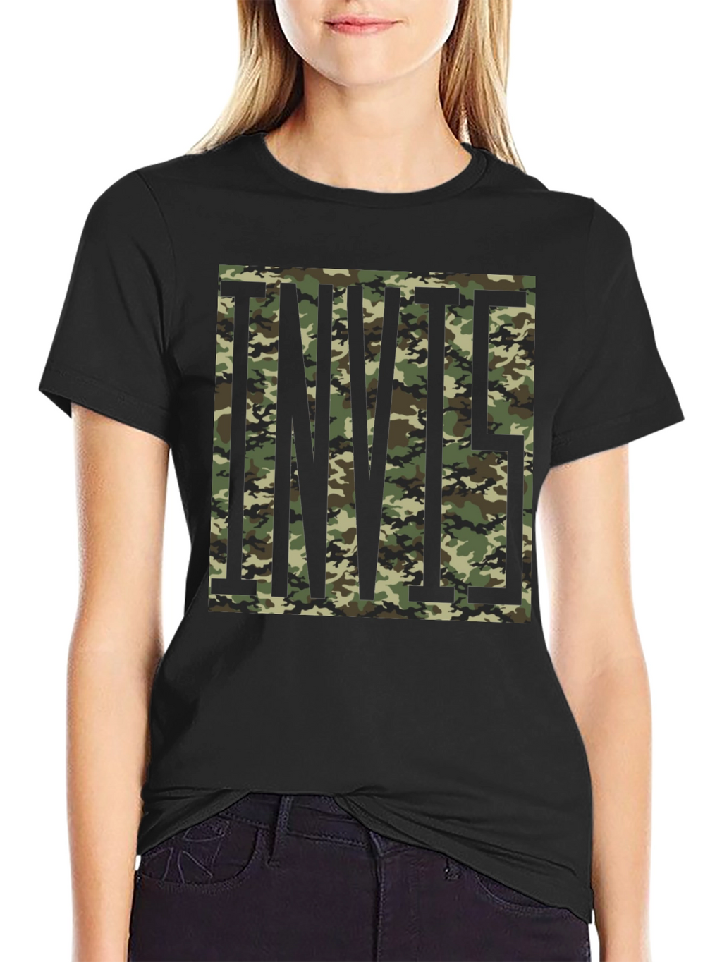 Camo InVictus T-Shirt - Mens Graphic Tee