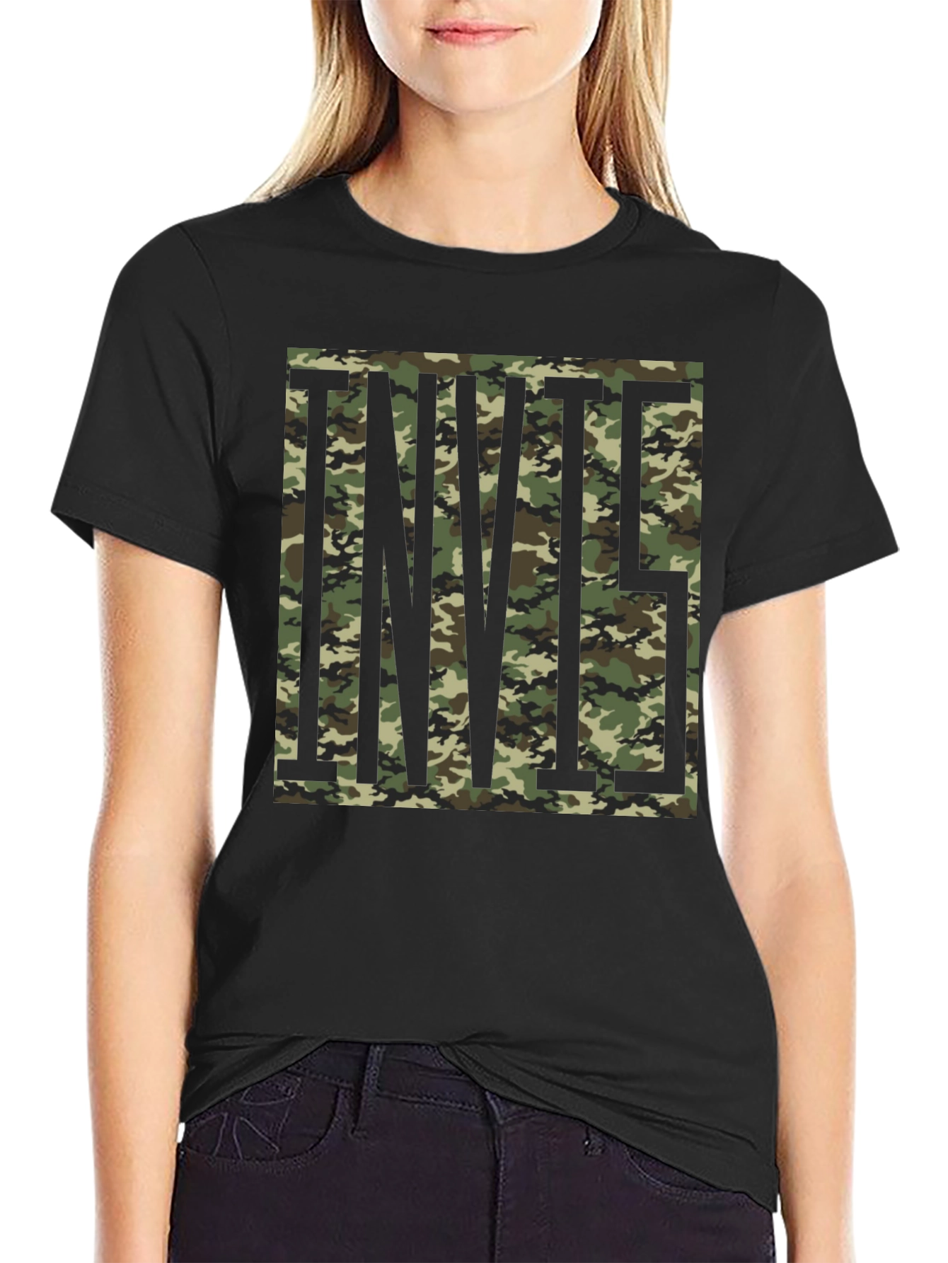 Camo InVictus T-Shirt - Mens Graphic Tee