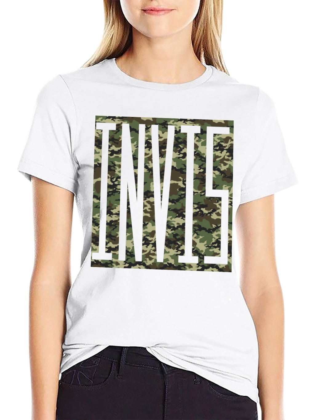 Camo InVictus T-Shirt - Mens Graphic Tee