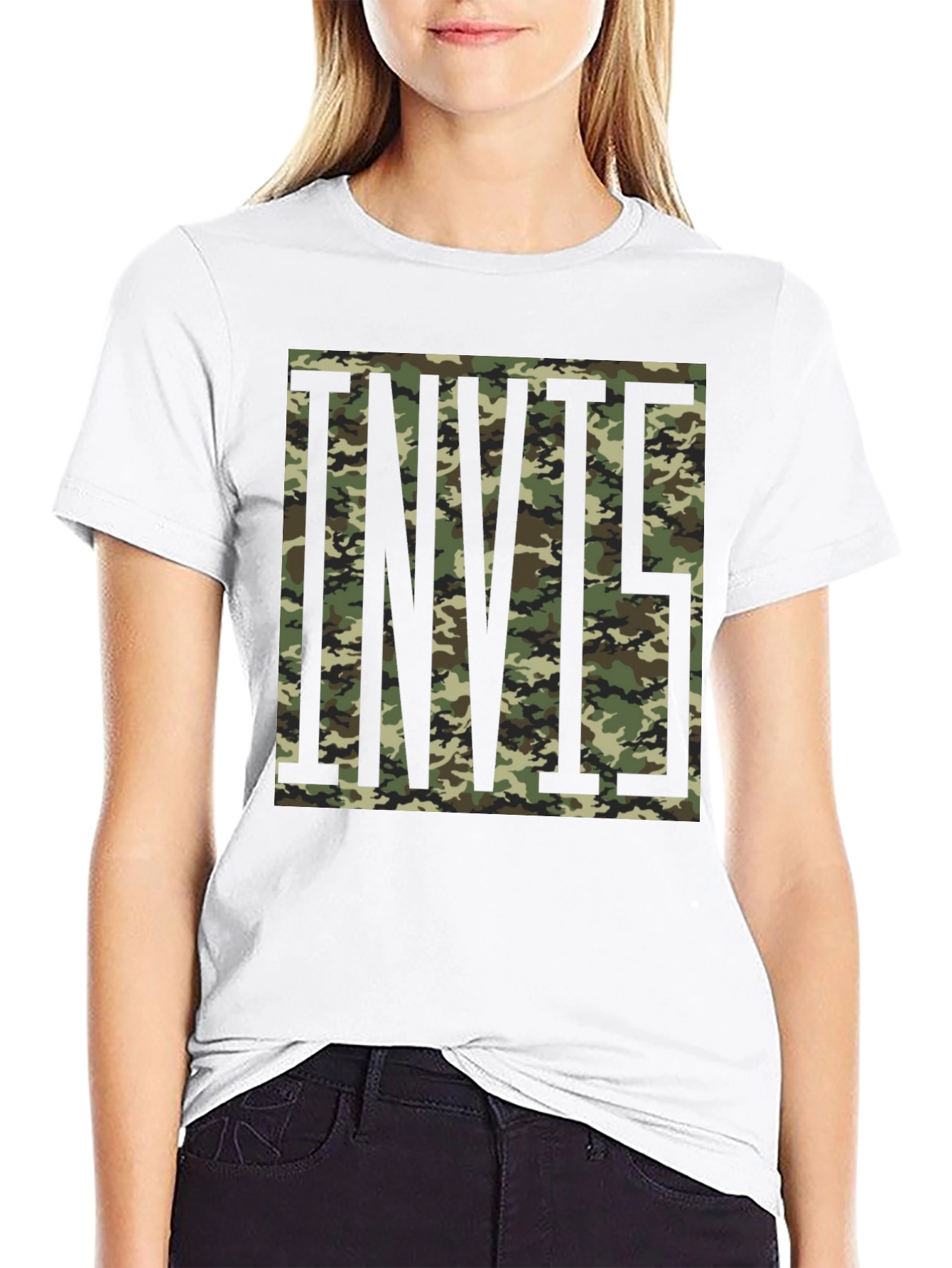 Camo InVictus T-Shirt - Mens Graphic Tee