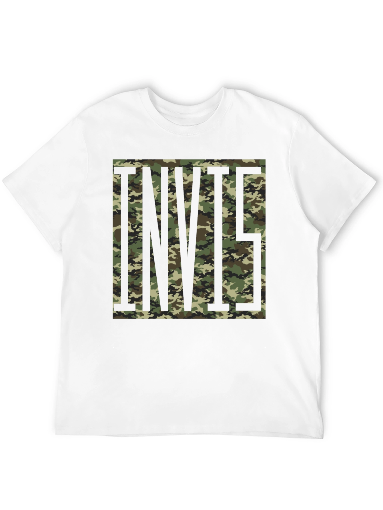 Camo InVictus T-Shirt - Mens Graphic Tee