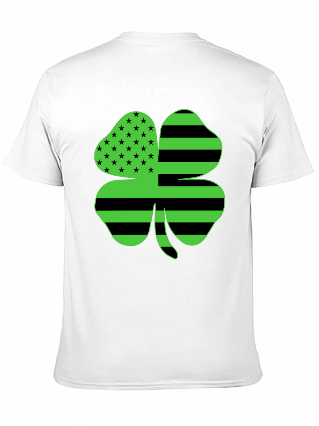 Shamrock American Flag Graphic Tee