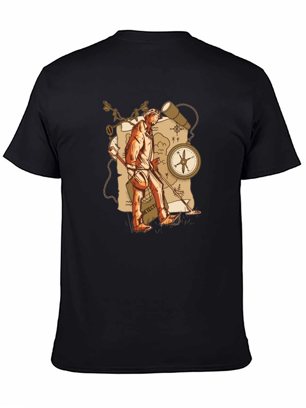 Treasure Hunter Graphic T-Shirt - Adventure Awaits!