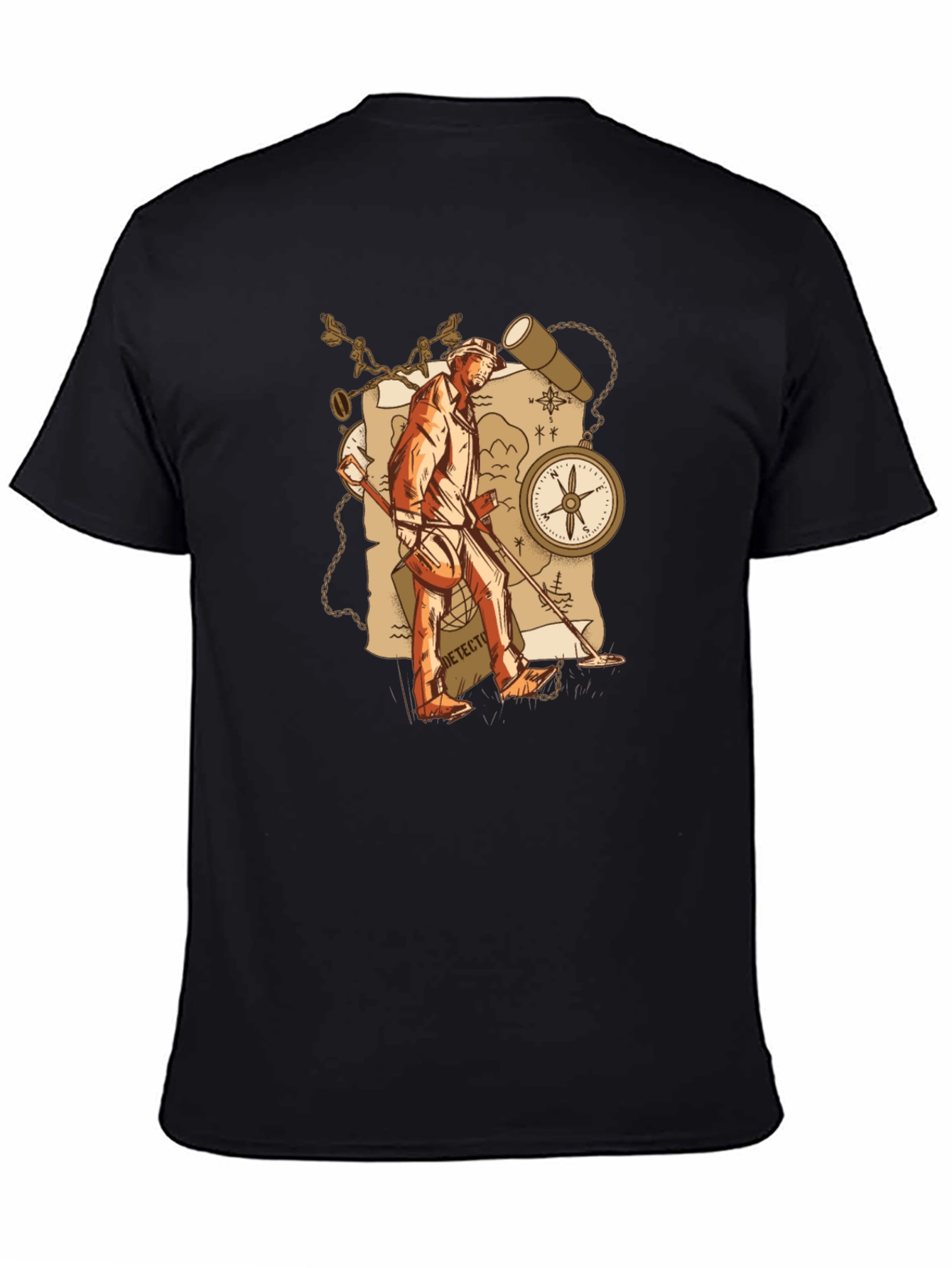 Treasure Hunter Graphic T-Shirt - Adventure Awaits!
