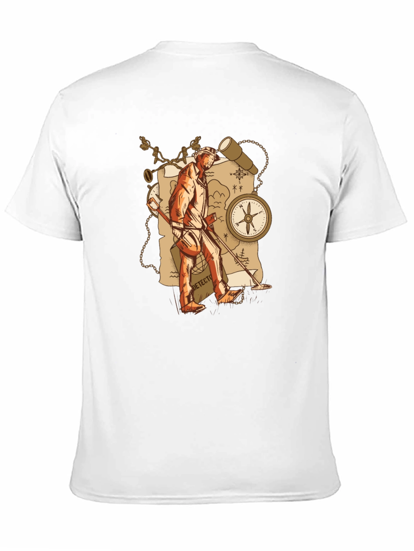 Treasure Hunter Graphic T-Shirt - Adventure Awaits!