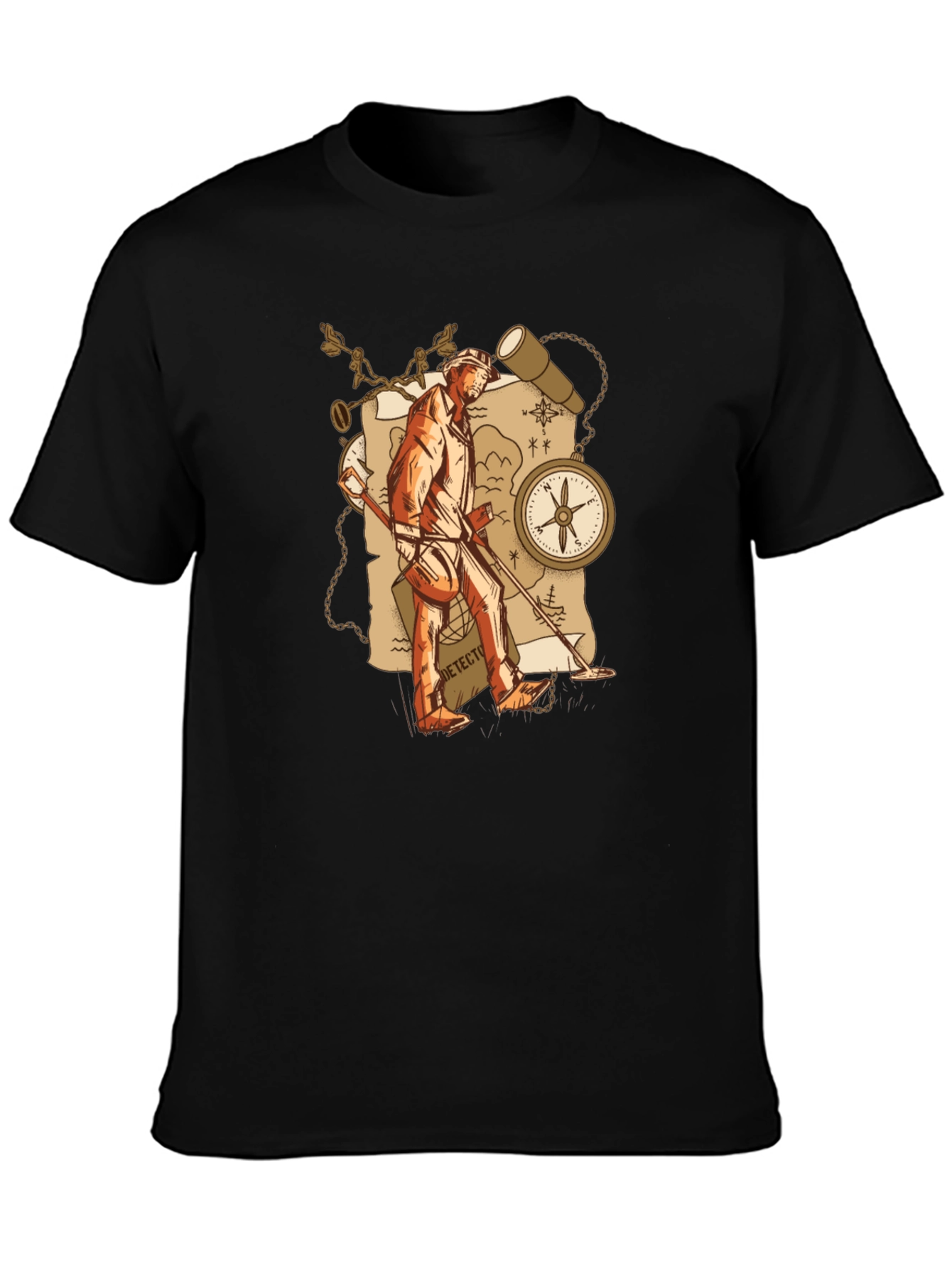 Treasure Hunter Graphic T-Shirt - Adventure Awaits!