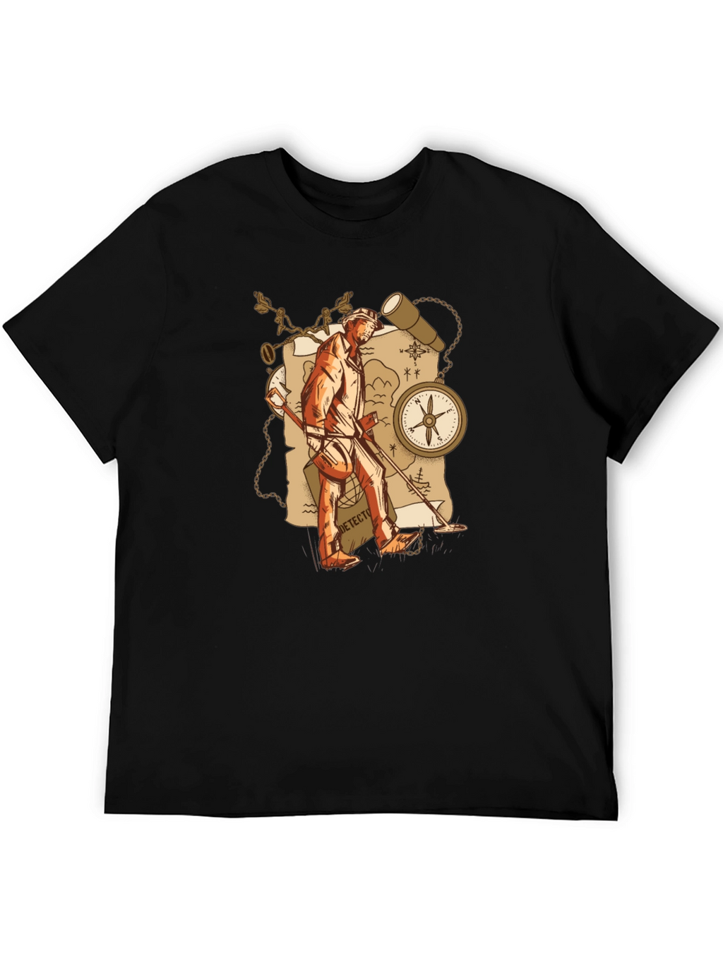 Treasure Hunter Graphic T-Shirt - Adventure Awaits!