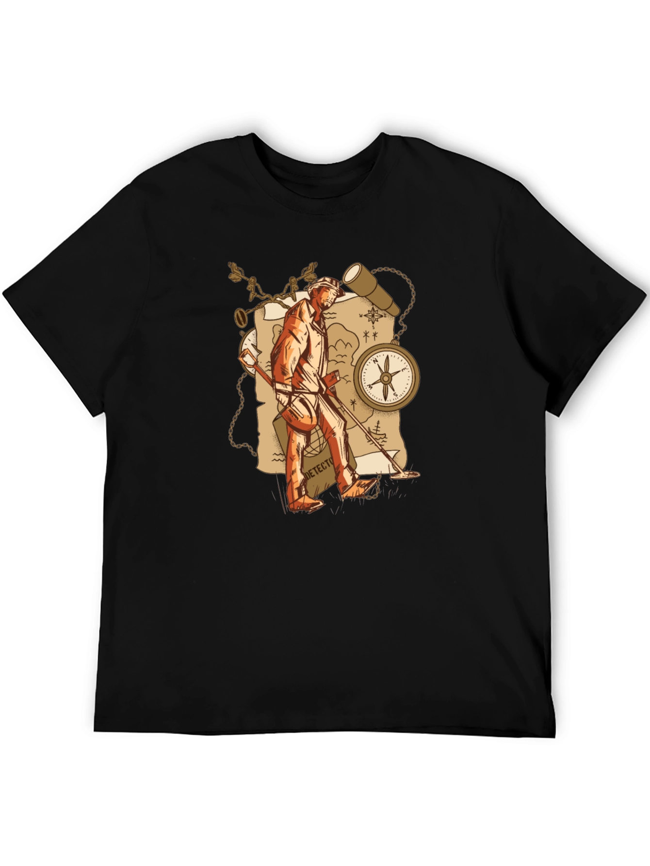 Treasure Hunter Graphic T-Shirt - Adventure Awaits!